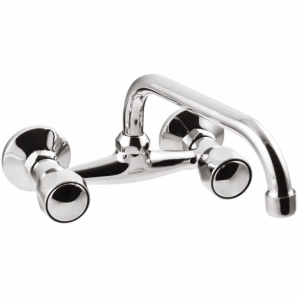 Invena Nástěnná kuchyňská baterie Modena, chrom (BC-15-FOS)