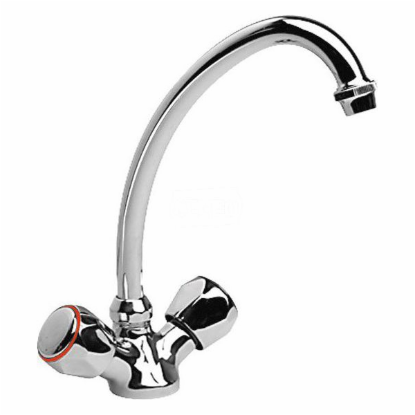 Invena Kuchyňská baterie Modena, stojací, chrom (BU-11-FOS)