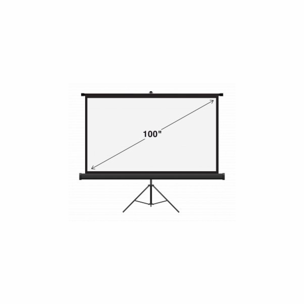 Deluxx Projekční plátno na stativu Camrock Matte T 100