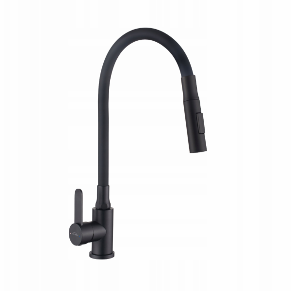 Invena Kuchyňská baterie Dalis, černá BZ-64-004-L