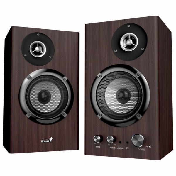 GENIUS Reproduktor SP-HF1812BT, BT, 3.5mm jack, 50W, tmav...