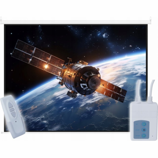 Projekční plátno Art ELECTRIC SCREEN 135 244x244cm s dálk...