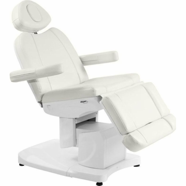 ELEKTRICKÉ KOSMETICKÉ KŘESLO. MOTOR AZZURRO 708A 4. BÍLÝ