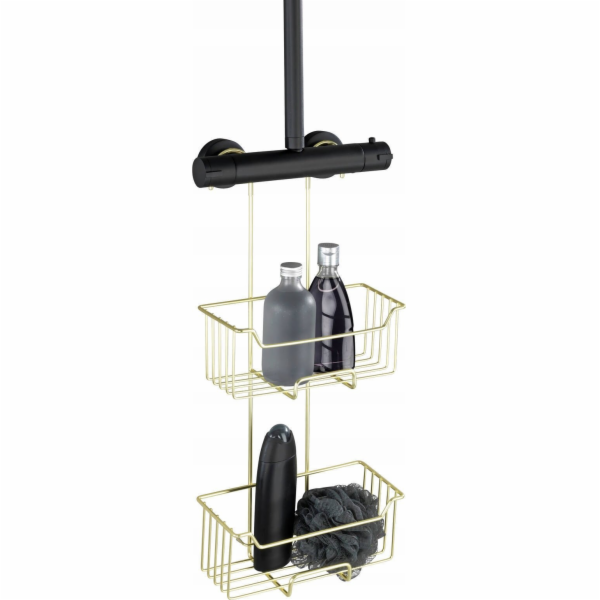 Sprchový koš Wenko Dvoupatrový koupelnový koš MILO, pro m...