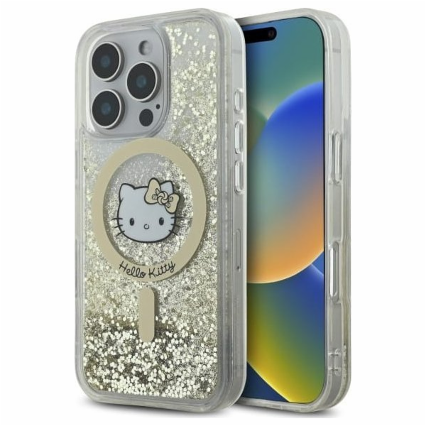 HelloKitty Pouzdro Hello Kitty HKHMP16XLGDIH pro iPhone 1...