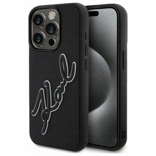 Karl Lagerfeld KLHCP15L3DRKSDLK Pouzdro pro iPhone 15 Pro...