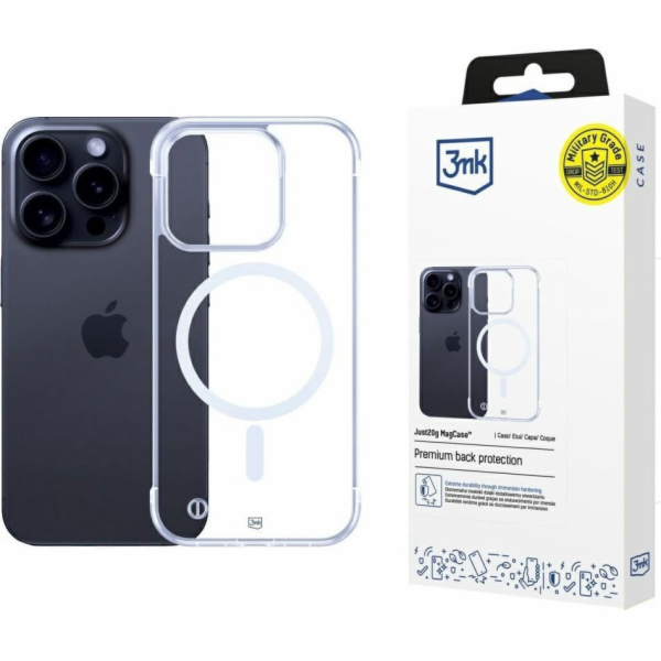 3MK Pouzdro Just20g MagCase pro Apple iPhone 15 Pro Max