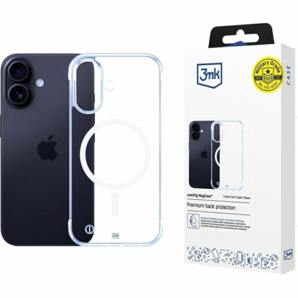 3MK Pouzdro Just20g MagCase pro Apple iPhone 16 Plus