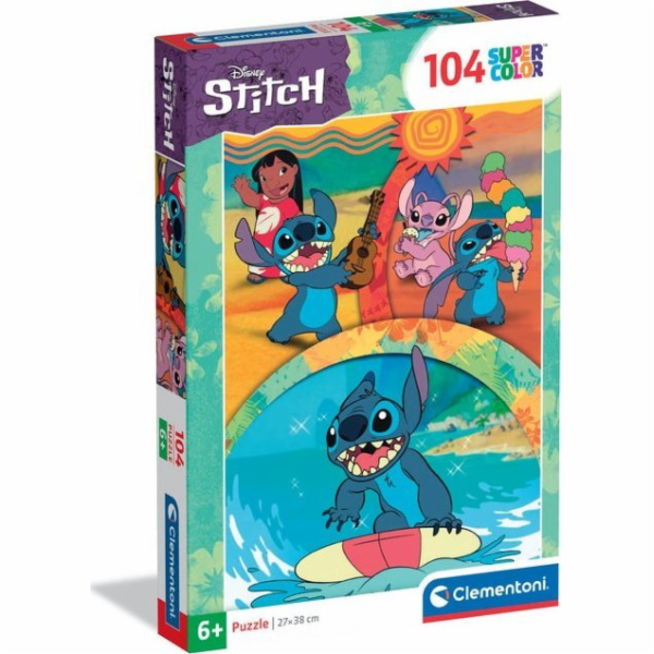 Delione Clementoni Disney Stitch 25042, 38x27, 104