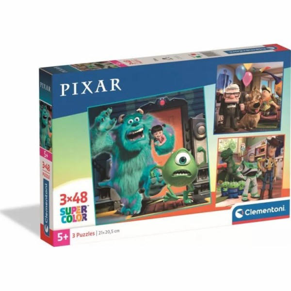 Delione Clementoni Super Color Pixar 25065, 21x20,5, 144d