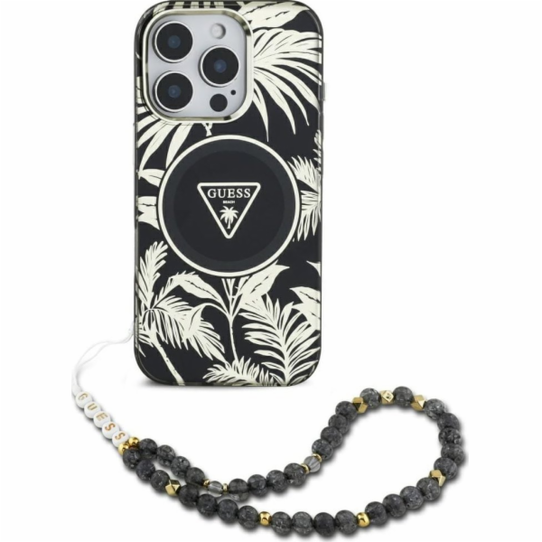 Guess Pouzdro Palm Trees Triangle Pearl Strap MagSafe pro...