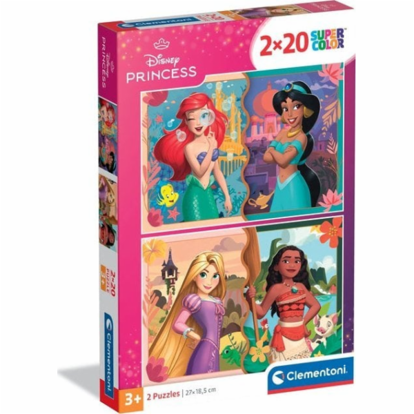 Delione Clementoni Disney Princess 24092, 27 cm x 18,5 cm