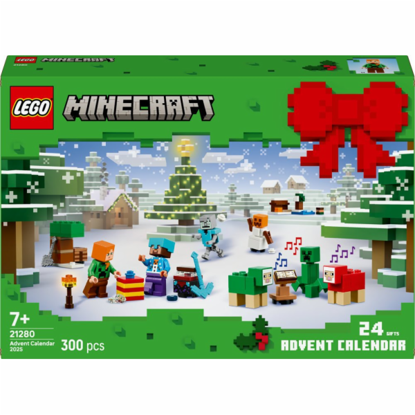 LEGO MINECRAFT 21280 Adventní kalendář 2025
