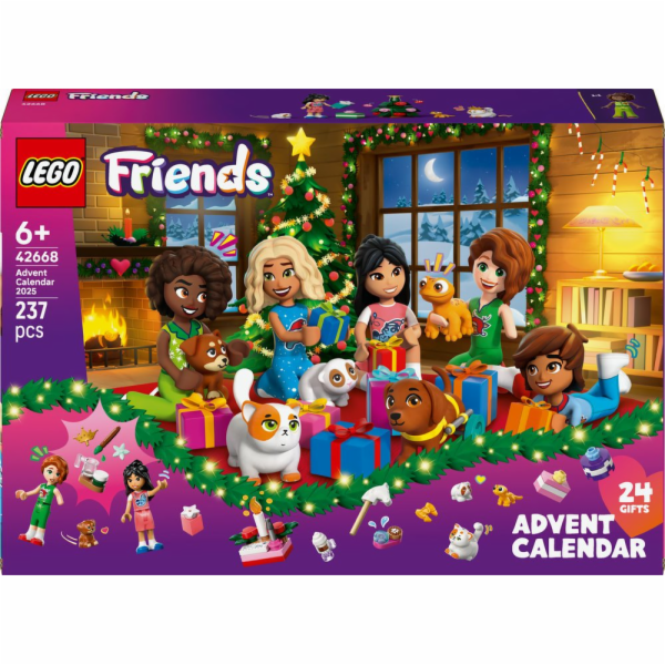 LEGO FRIENDS 42668 Adventní kalendář 2025
