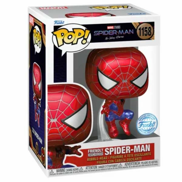 POP! Spider Man No Way Home: Spider Man Friendly Neighbor...