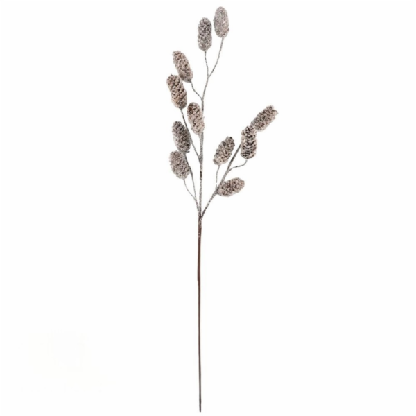Umělá větev Christmas Touch, šampaňská, 64 cm