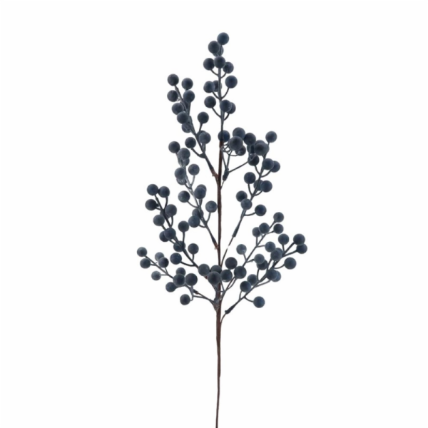 Umělá větvička Christmas Touch, modrá, 47 cm