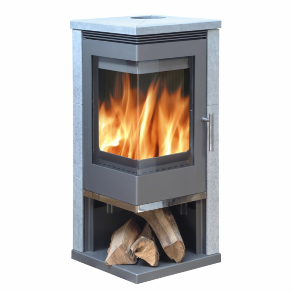 Kamna ABX ADMIRAL, povrchová úprava mastkový kámen, 7 kW