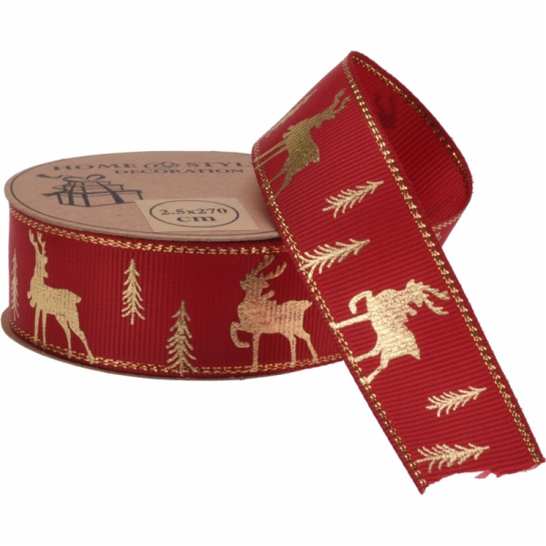 Balicí páska na dárky, 2,5 x 270 cm
