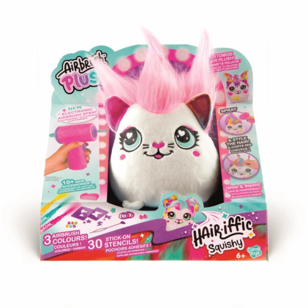 Sada plyšových dekorací pro airbrush AIR040