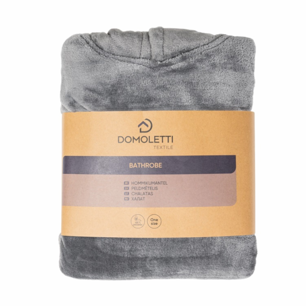 Župan Domoletti PONCHO, šedý, univerzální