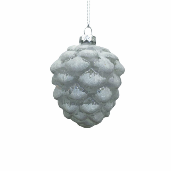 Vánoční hračka na stromeček Christmas Touch, 9,5 cm, sklo