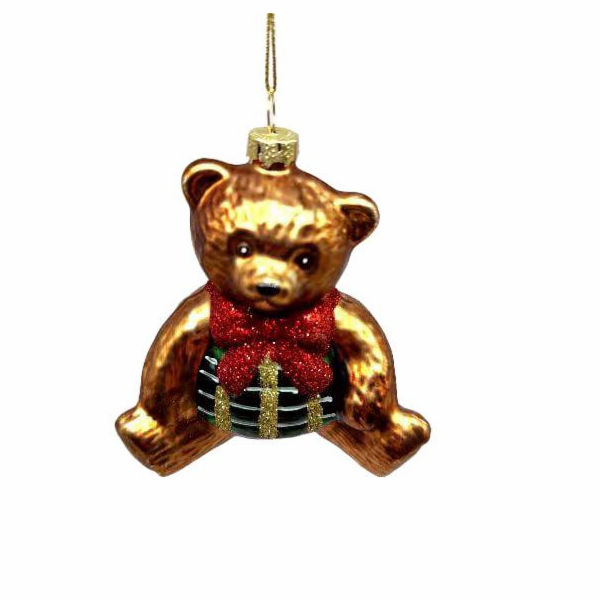 Vánoční hračka na stromeček Christmas Touch, 10,5 cm, sklo