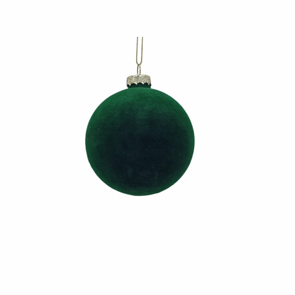 Vánoční hračka na stromeček Christmas Touch, 8 cm, sklo