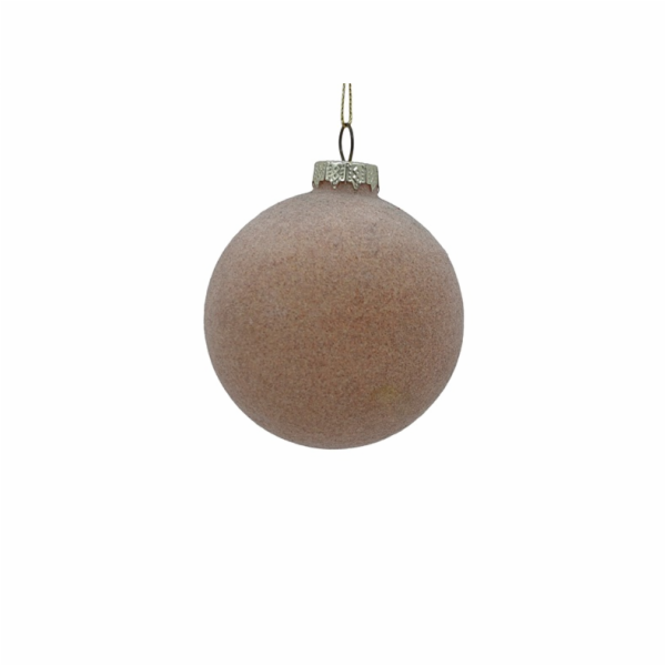 Vánoční hračka na stromeček Christmas Touch, 8 cm, sklo