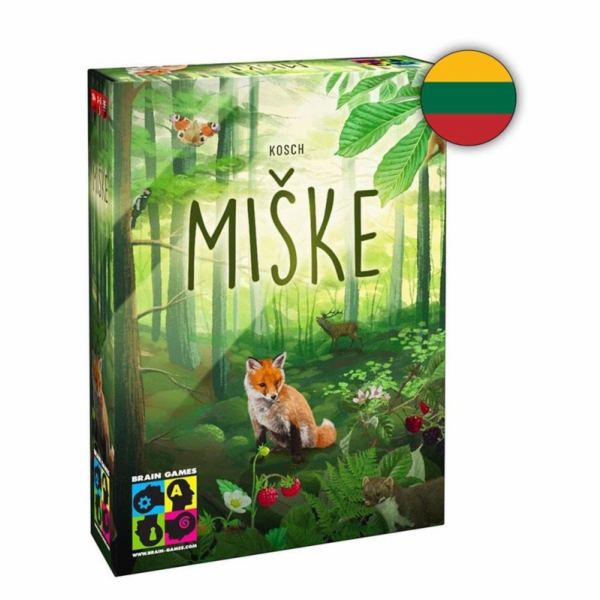 Desková hra Brain Games Forest Shuffle, LT