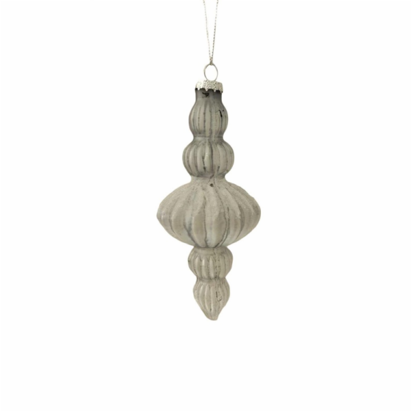 Vánoční hračka na stromeček Christmas Touch, 15,8 cm, sklo