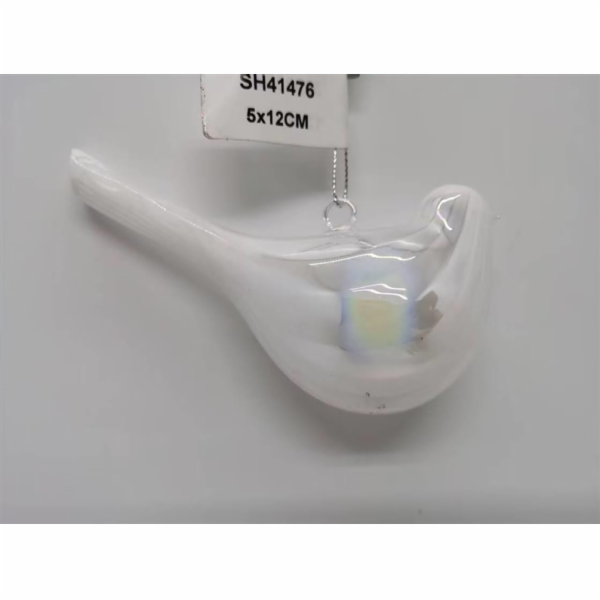 Vánoční hračka na stromeček Christmas Touch 12 cm, sklo