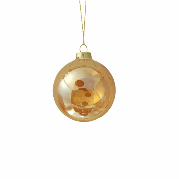 Vánoční hračka na stromeček Christmas Touch, 8 cm, sklo