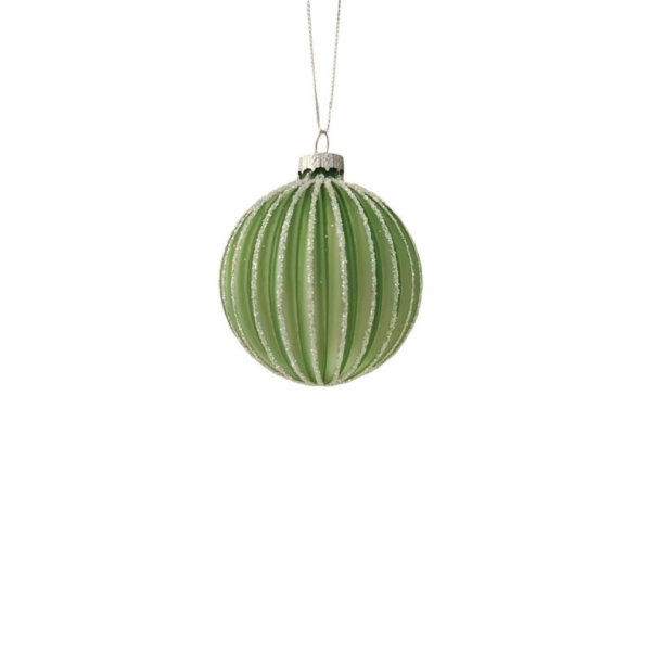 Vánoční hračka na stromeček Christmas Touch, 8 cm, sklo