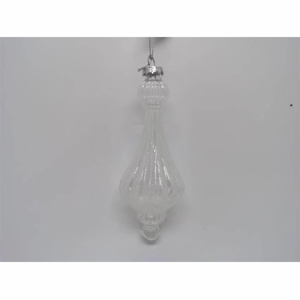 Vánoční hračka na stromeček Christmas Touch, 15 cm, sklo