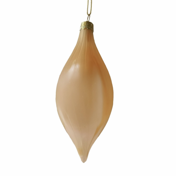 Vánoční hračka na stromeček Christmas Touch, 13 cm, sklo