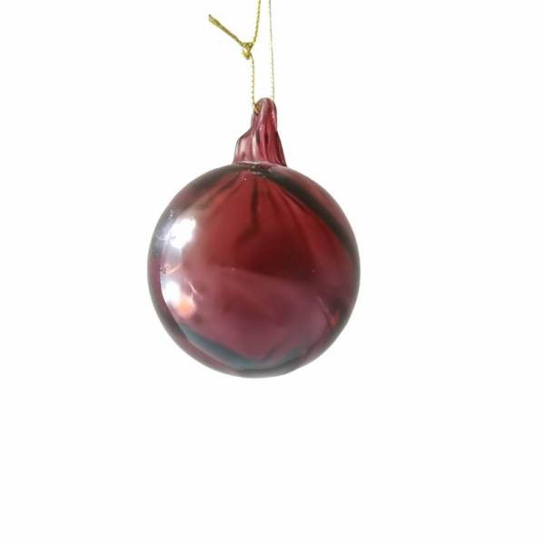 Vánoční hračka na stromeček Christmas Touch, 6 cm, sklo