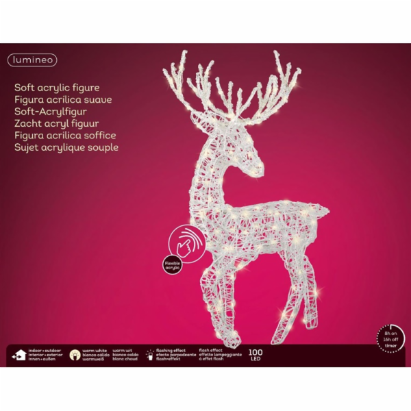 Dekorace ELnias Lumineo 491369, 94 cm, 100 LED