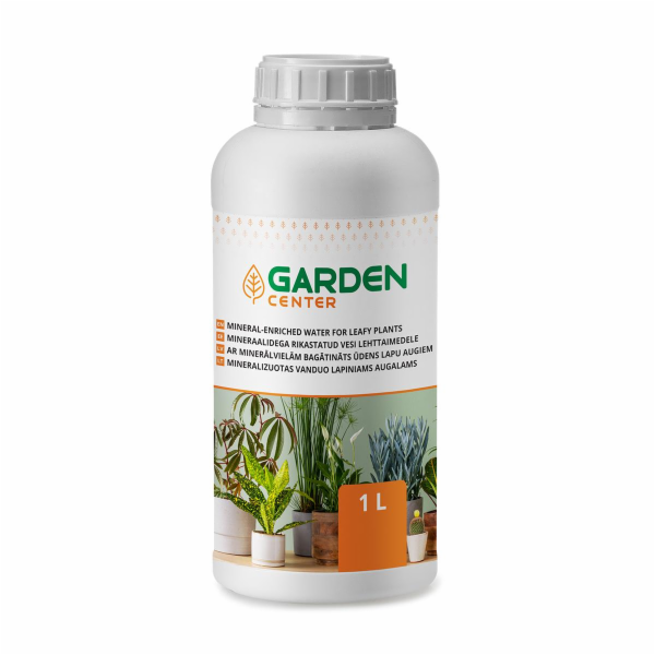 Mineralizovaná voda pro listové rostliny Garden Center, 1 l