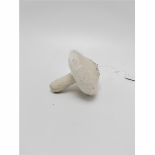 Vánoční hračka na stromeček Vánoční houba, 8 cm