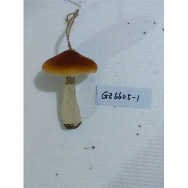 Vánoční hračka na stromeček Vánoční houba, 13 cm