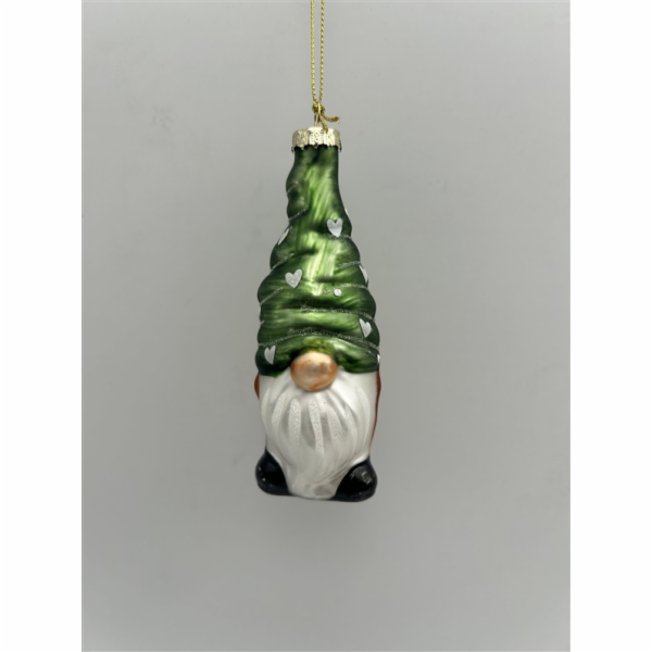 Vánoční hračka na stromeček Christmas Touch, 11,8 cm, sklo