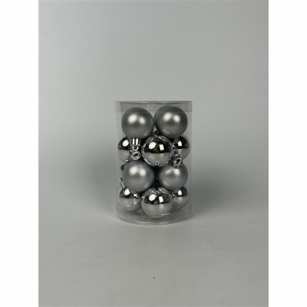 Vánoční hračky na stromeček Christmas Touch, D4 cm, sklo,...