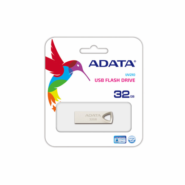 ADATA Pendrive DashDrive UV210 32GB USB Metallic Alu
