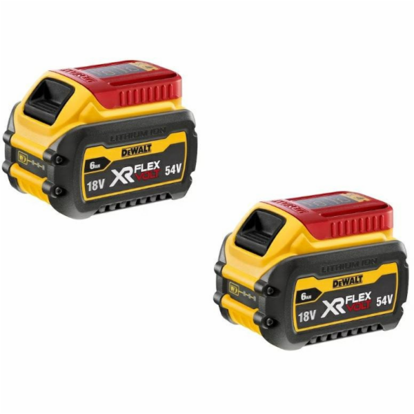 Dewalt Baterie 18/54V 6,0/2,0Ah FLEXVOLT DCB546 2 ks.