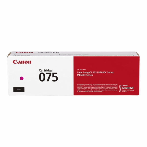 Canon&nbsp;TONER&nbsp;075&nbsp;M&nbsp;purpurová&nbsp;pro&nbsp;i-SENSYS&nbsp;LBP646Cdw,&nbsp;LBP64...