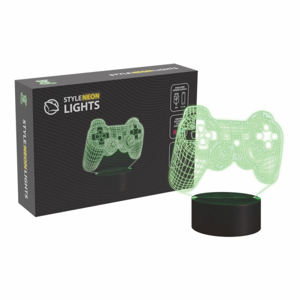 Manta SNL57RGB LED lampa světelná dekorace Gamepad RGB 3D