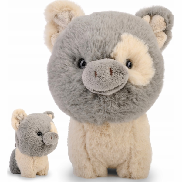Daffi Plyšová hračka TEDDY PETS Šedé prasátko