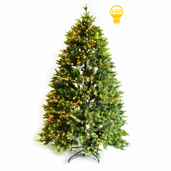 Affek Design Vánoční stromeček SANTA LILA 130xv210cm PE s...