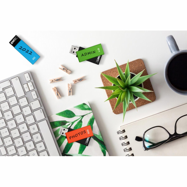 Emtec USB2.0 C350 8GB Brick Purple